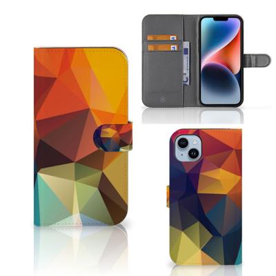 iPhone 15 Plus | Book Case | Polygon Color