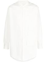 Y-3 chemise à détail de poche - Blanc