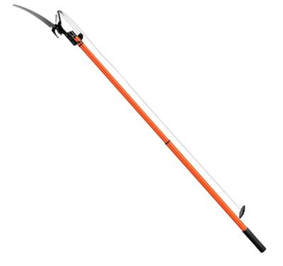 Telescopische Takkenzaag met Snoeischaar Oranje 2,60m