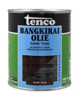 Bangkirai olie dark teak 1l verf/beits - Tenco