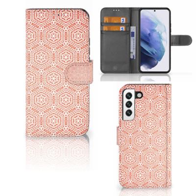 Samsung Galaxy S22 | Telefoon Hoesje | Pattern Orange
