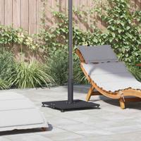 VidaXL Parasolvoet donkergrijs 45 x 45 x 31 cm