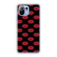 Lips: Xiaomi Mi 11 Lite Transparant Hoesje