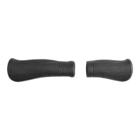 Atom Handvatten cloud base 2s zwart, anisch. lengte: 130/95mm. per stel