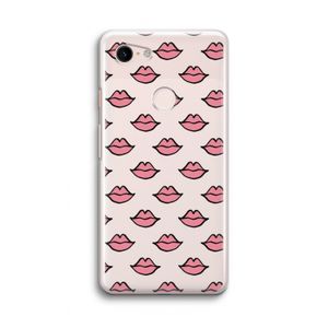 Lipjes: Google Pixel 3 Transparant Hoesje