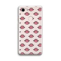 Lipjes: Google Pixel 3 Transparant Hoesje