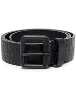 Diesel ceinture B-MONOGRAM LE en cuir - Noir