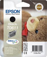 Epson Teddybear inktpatroon Black T0611 DURABrite Ultra Ink - thumbnail