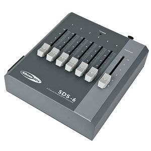 Showtec SDS-6, 6-kanaals DMX controller