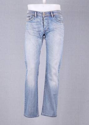 Vintage Straight Diesel Light Blue size 34 / 31 for Unisex