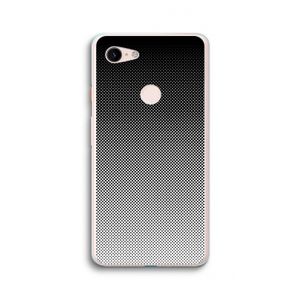 Musketon Halftone: Google Pixel 3 XL Transparant Hoesje