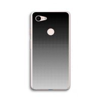 Musketon Halftone: Google Pixel 3 XL Transparant Hoesje