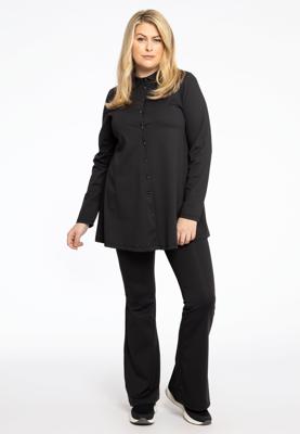 Yoek Pantalon flare TRAVEL | Zwart | Maat 58/60