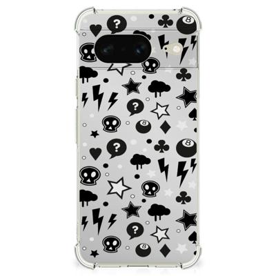 Extreme Case Google Pixel 8 Silver Punk Extreme Case Google Pixel 8 Silver Punk