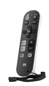 One For All URC6810 afstandsbediening Audio, Home cinema-systeem, STB, TV, TV set-topbox Drukknopen