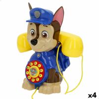 Speelgoedtelefoon The Paw Patrol 16 X 18 X 11 CM (4 Stuks)