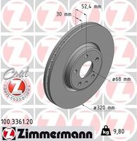 Remschijf Coat Z 100336120