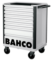 Bahco Gereedschapswagen E72 26" met 8 lades wit 693 mm x 510 mm x 955 mm - 1472K8WHITE