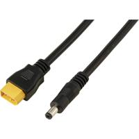 DC-stekker 2,1/5,5 mm op XT60-kabel 0,5 m TC-13619288 Zwart TRU COMPONENTS Inhoud: 1 stuk(s)