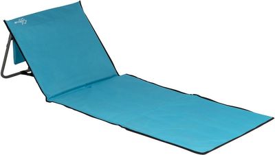 Bo-Camp Lota strandmat/strandstoel - Blauw