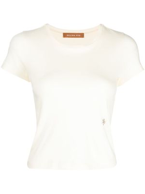 Rejina Pyo t-shirt Adina à manches courtes - Jaune