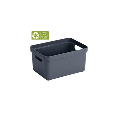 Sunware Sigma home opbergbox 13l blauwgrijs