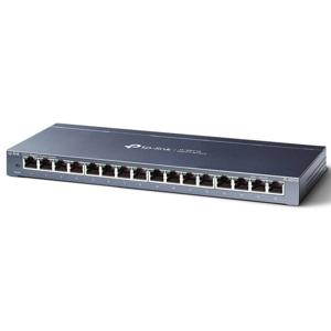 TP-Link TL-SG116 Unmanaged Gigabit Ethernet (10/100/1000) Zwart