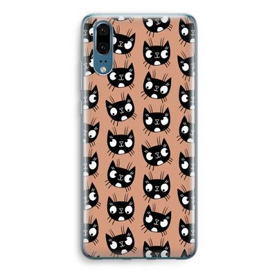 Kat: Huawei P20 Transparant Hoesje