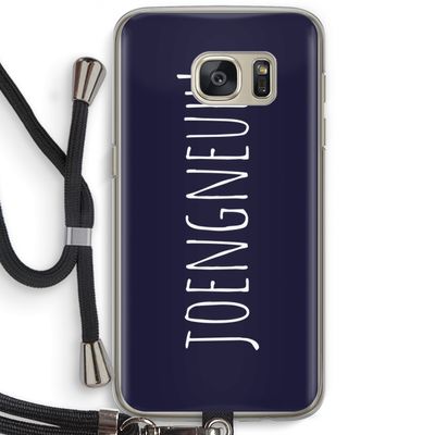 Joengneuh!: Samsung Galaxy S7 Transparant Hoesje met koord