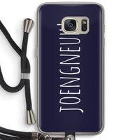 Joengneuh!: Samsung Galaxy S7 Transparant Hoesje met koord