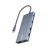 AnkerPowerExpand 11-in-1 USB-C PD 10Gbps Data Hub USB Hub Grijs AnkerPowerExpand 11-in-1 USB-C PD 10Gbps Data Hub USB Hub Grijs