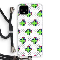 8-bit N°10: Pixel 4 Transparant Hoesje met koord