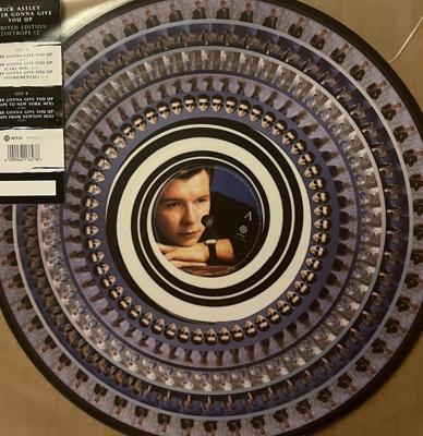 Rick Astley - Never Gonna Give You Up (Zoetrope Disc) LP