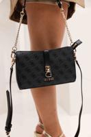 Guess Zamira Schoudertas Dames Zwart - Maat One Size - Kleur: Zwart | Soccerfanshop