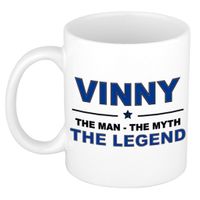 Vinny The man, The myth the legend cadeau koffie mok / thee beker 300 ml Vinny The man, The myth the legend cadeau koffie mok / thee beker 300 ml