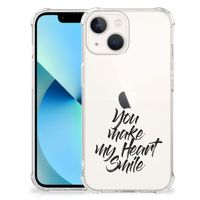 iPhone 13 mini Telefoonhoesje met tekst Heart Smile - thumbnail