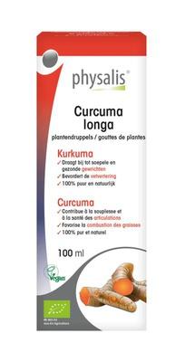 Physalis Plantendruppels Vloeibaar Curcuma Longa 100ml