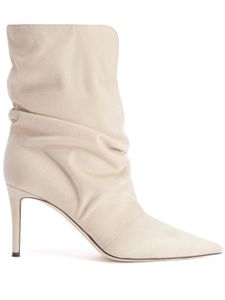 Giuseppe Zanotti bottines Yunah 85 mm en daim - Tons neutres