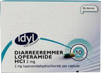 Idyl Diarreeremmer loperamide HCl 2mg (10 caps) - thumbnail
