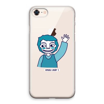 Zwaai: iPhone 8 Transparant Hoesje