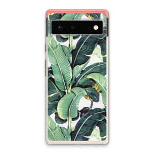 Bananenbladeren: Google Pixel 6 Transparant Hoesje
