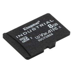 Kingston microSDHC Industrial C10 A1 pSLC Card Single Pack 8GB