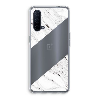 Biggest stripe: OnePlus Nord CE 5G Transparant Hoesje