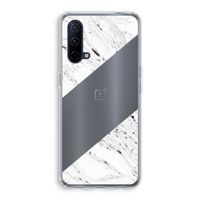 Biggest stripe: OnePlus Nord CE 5G Transparant Hoesje