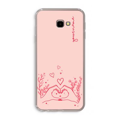 Love is in the air: Samsung Galaxy J4 Plus Transparant Hoesje