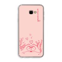 Love is in the air: Samsung Galaxy J4 Plus Transparant Hoesje
