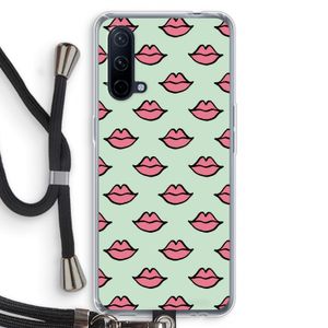 Lipjes: OnePlus Nord CE 5G Transparant Hoesje met koord