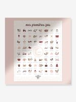 Poster Mijn eerste keren - Roze muis LES PETITES DATES rozen - thumbnail