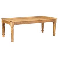 Salontafel Bruin 100 x 55 x 40 cm massief mangohout