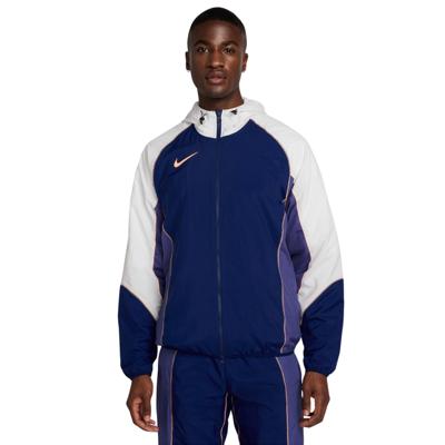 Nike Strike+ Woven Jack Donkerblauw Paars Lichtoranje
